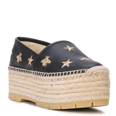 Women's Gucci Pilar Bee Embroidery Espadrille Us / 36eu 